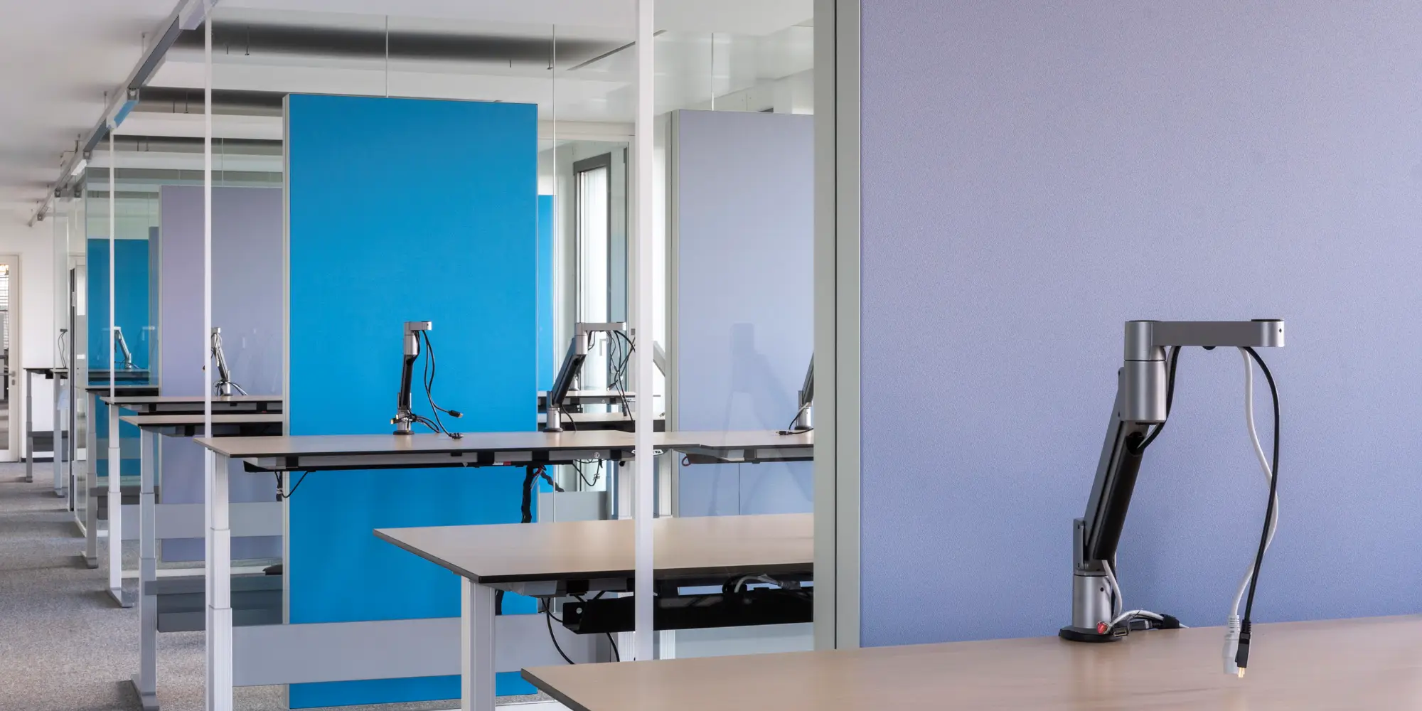 Projekt Hannover – Akustik auf Glastrennwandsystemen